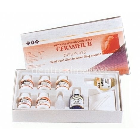 Psp Dental Ceramfil B Seasons Combo Pack Glass Ionomer Restorative