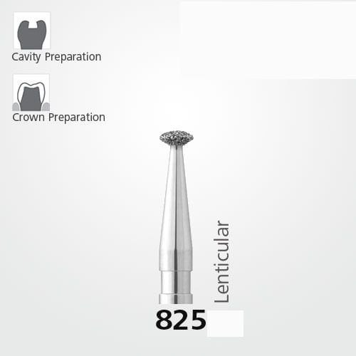 Meisinger 825 Synthetic Diamond Bur — Pack of 2