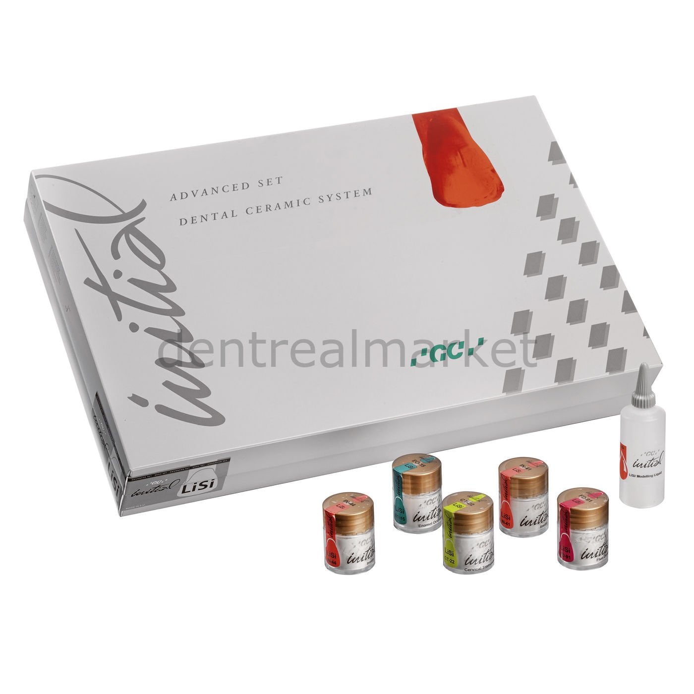 GC Dental Initial LiSi Advanced Set - Ceramic Powder for Lithium Disilicate