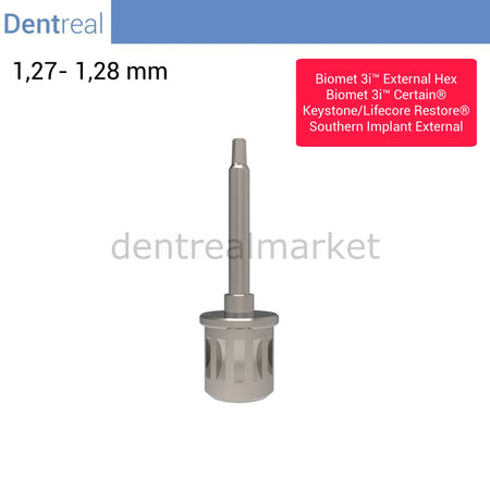 Dentreal Screwdriver for Keystone/Lifecore Restore Implant 1.27 - 1.28 mm