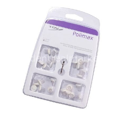 TDV Dental Polimax Impregnated Polishing Felt — 24-Piece Set