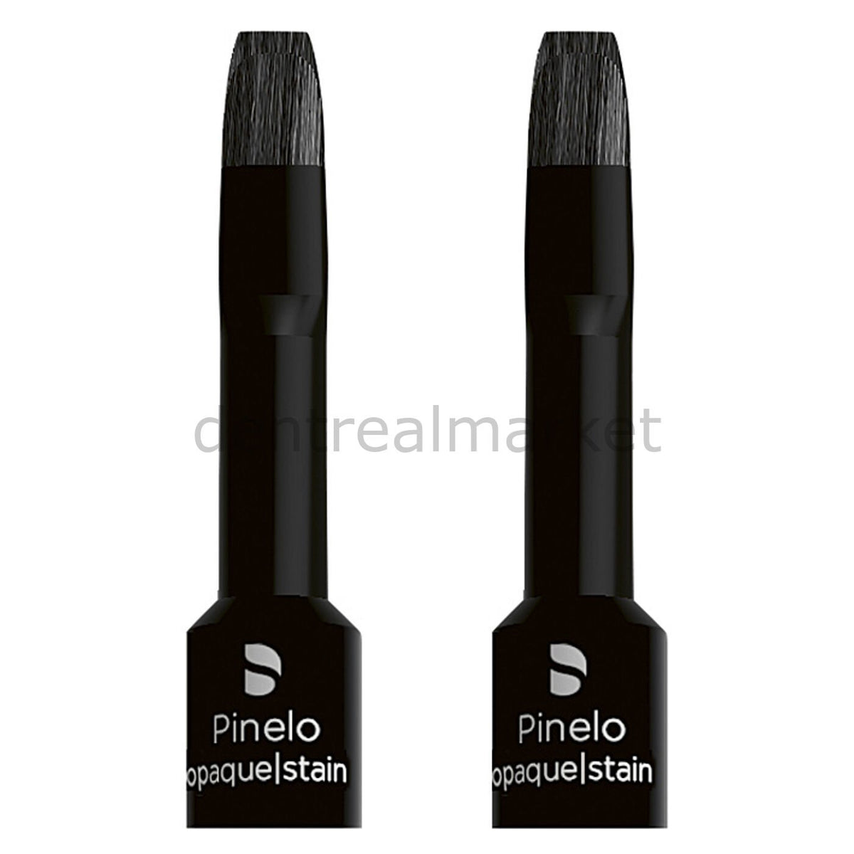 Dentsply-Sirona Pinelo Porcelain Stain Brush Refill Pack of 2 Opaque/Stain