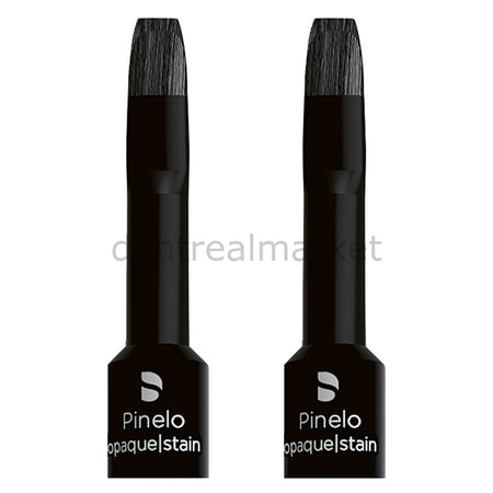 Dentsply-Sirona Pinelo Porcelain Stain Brush Refill Pack of 2 Opaque/Stain