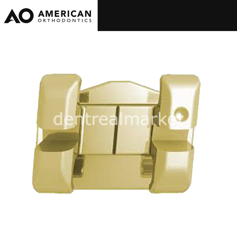 American Orthodontics Forever Gold Metal Bracket