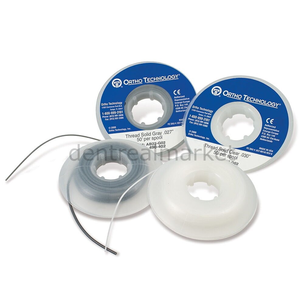 Power Orthodontics Archwire Sleeve Grey — 5 m Roll