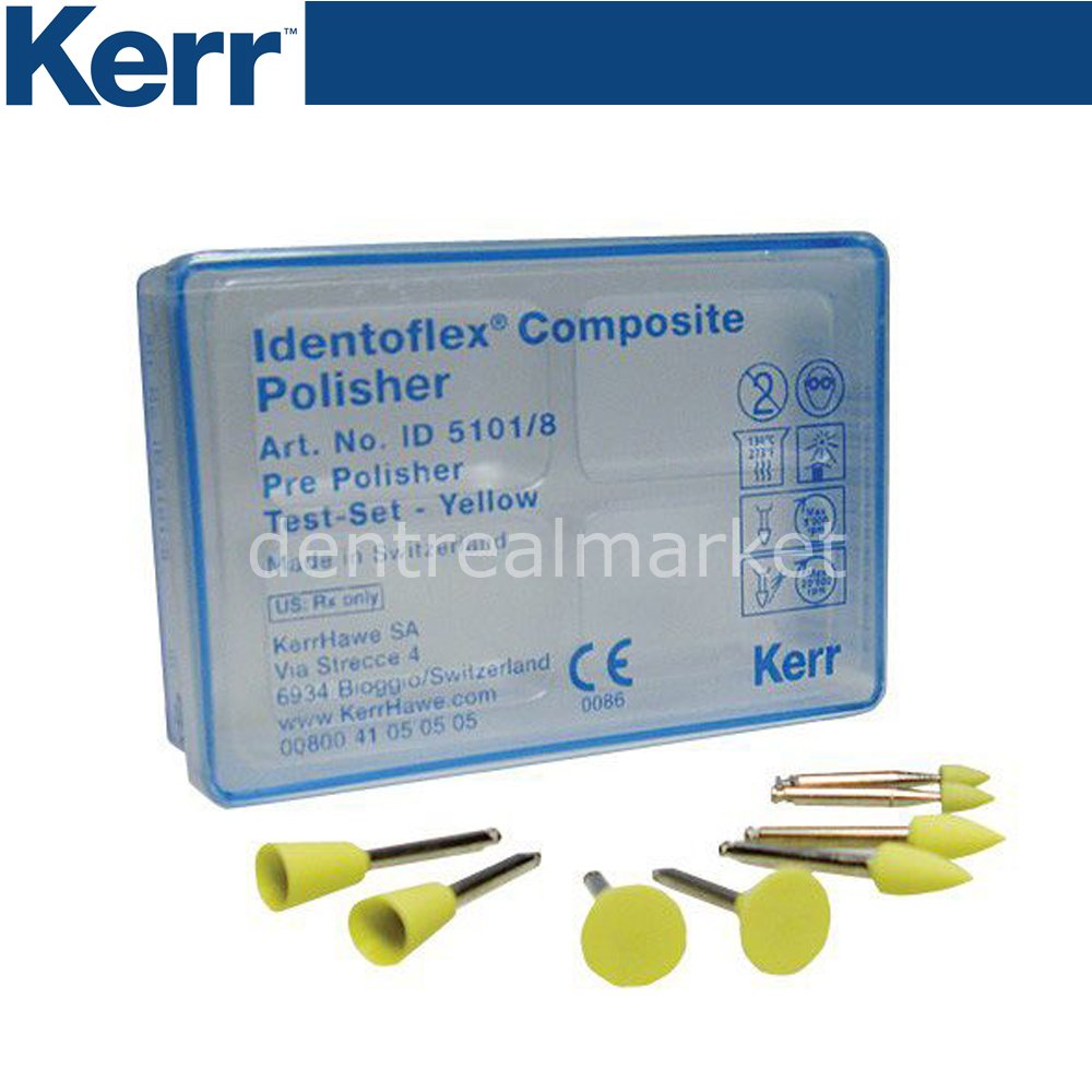 Kerr Identoflex Composite Polishing Assortment - 8 pcs