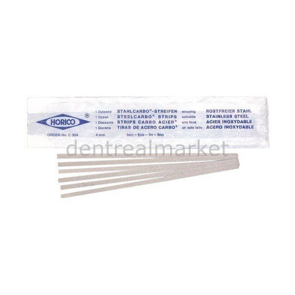 Horico Double-Sided Amalgam Metal Strip — 01.314 (Pack of 12)