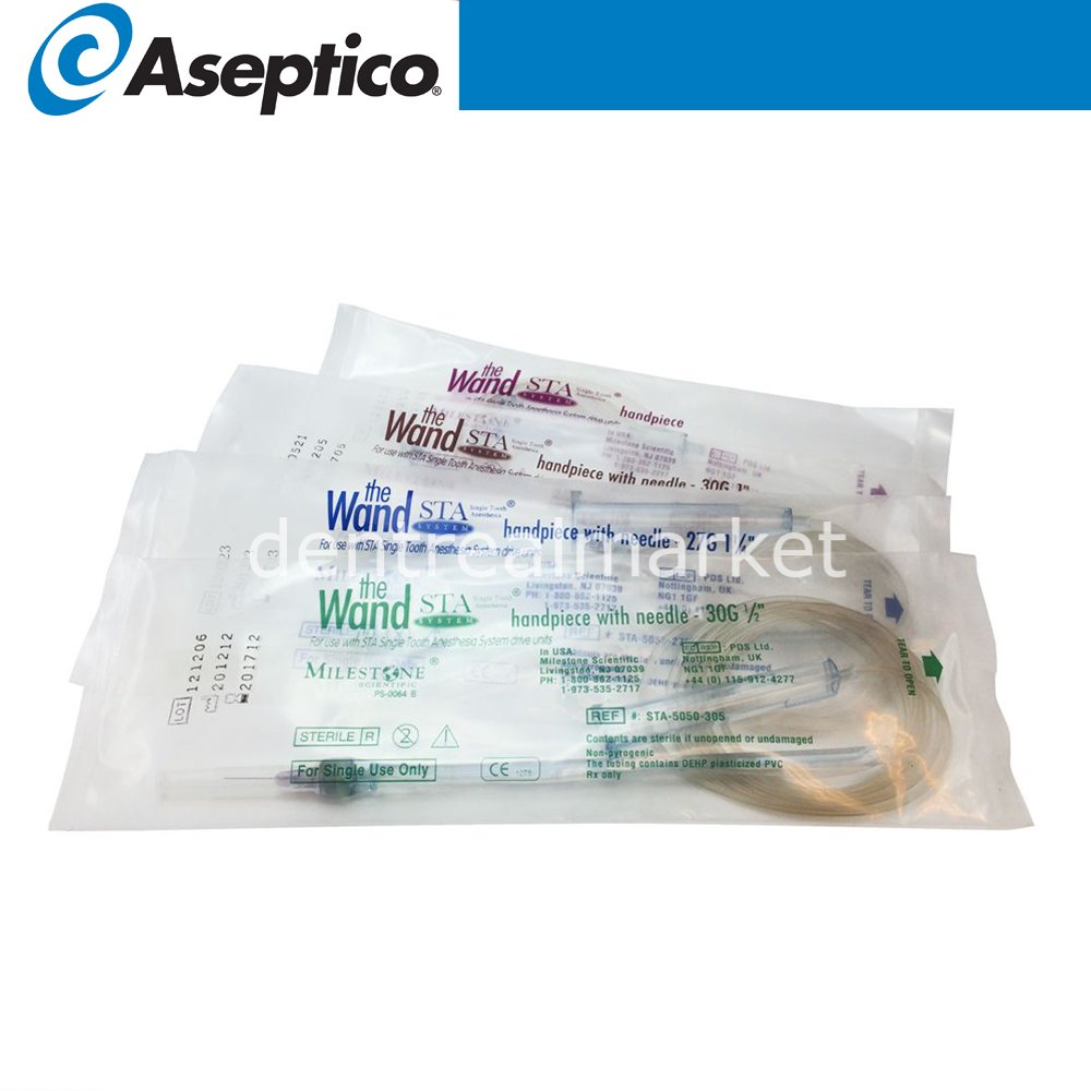 Aseptico The Wand Navigated Anesthesia Device Tubing Needle