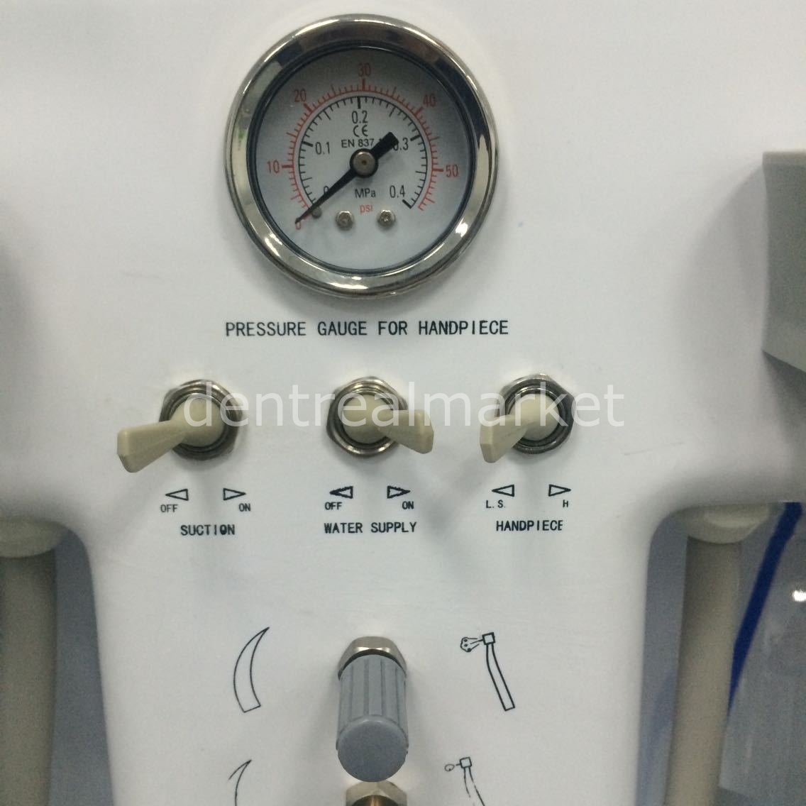 Greeloy P206S Portable Dental Unit - 6 Outlets