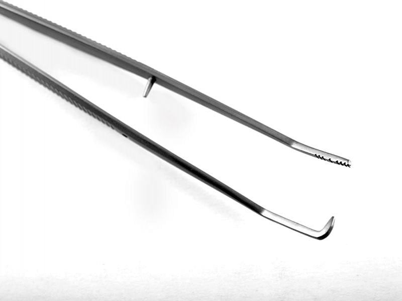 Krowne Crane-Kaplan Tweezers Left