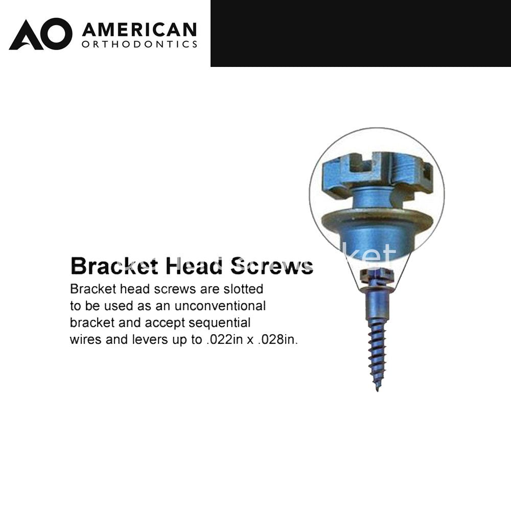 American Orthodontics Aarhus Bracket Head Screw
