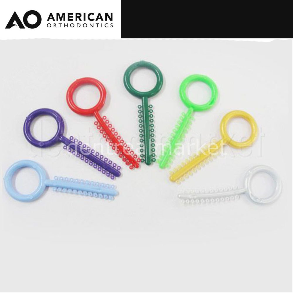 American Orthodontics Elastic Ligature Unistick Ligatures