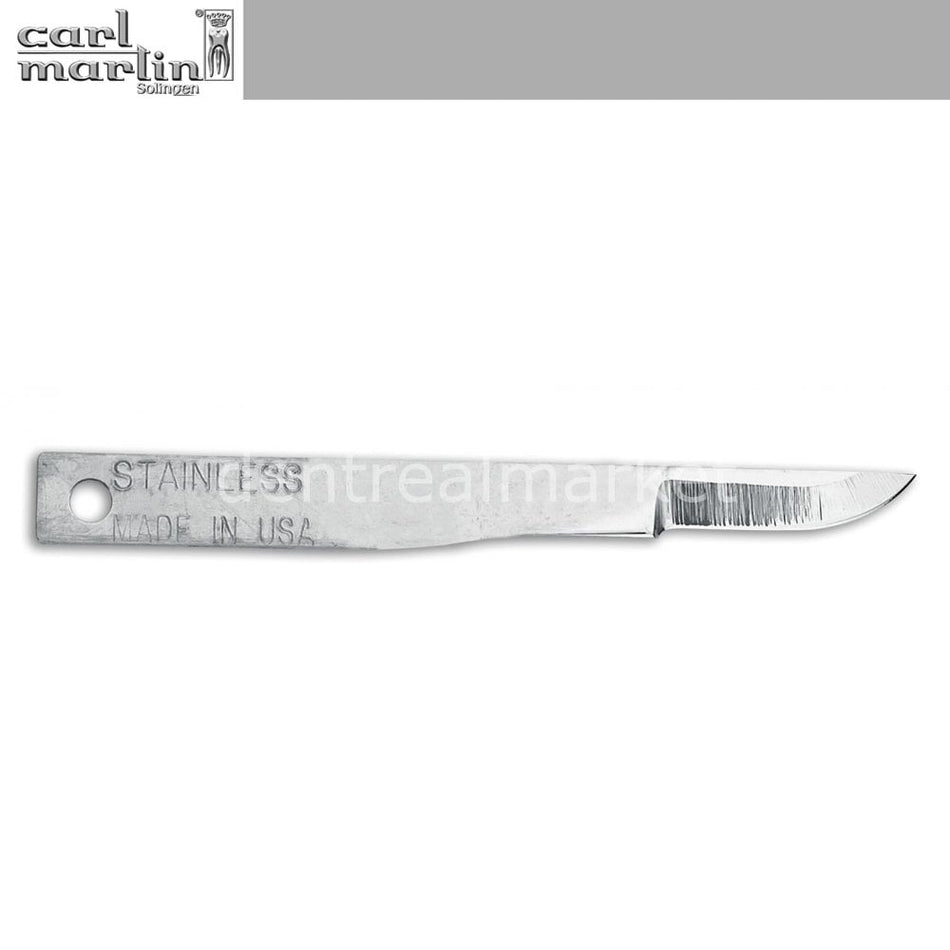 Carl Martin Mini Curved Edge Scalpel Blade — Box of 10