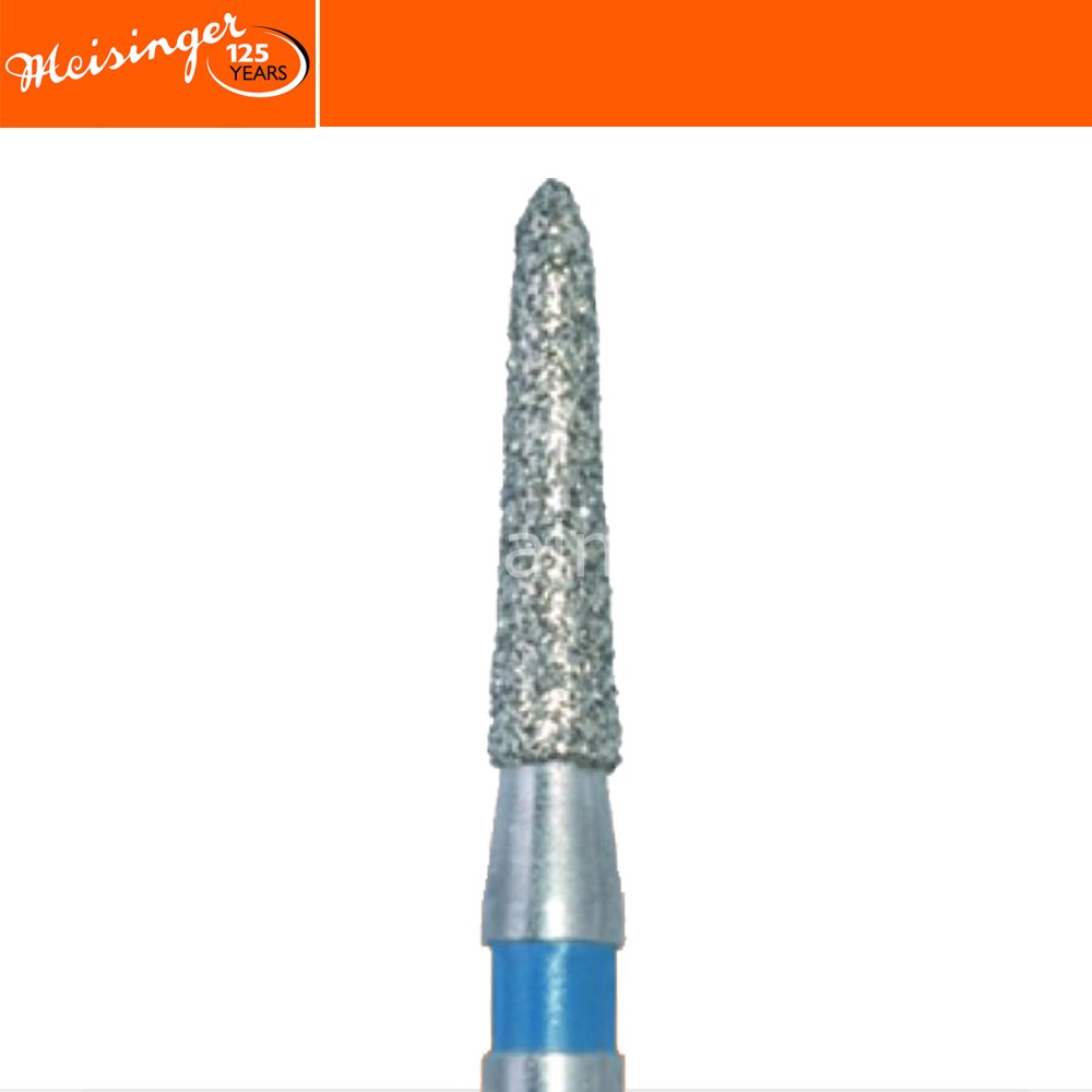 Meisinger 877 Diamond Cylinder Chamfer Bur — Pack of 5