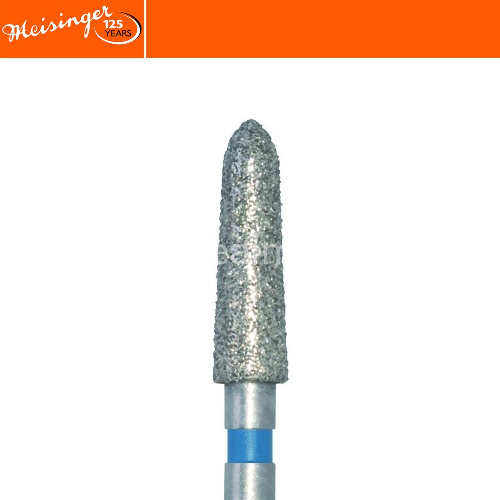 Meisinger 878 Diamond Tapered Chamfer Bur — Pack of 2
