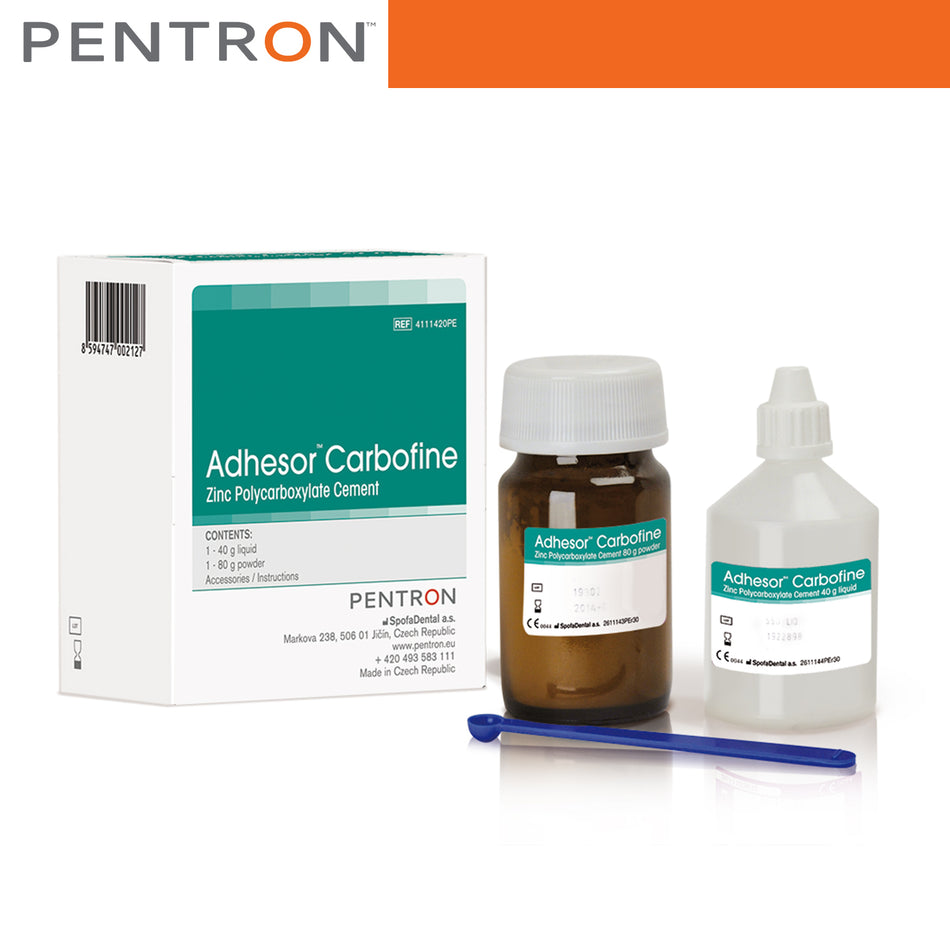 Adhesor Carbofine Polycarboxylate Cement Set -100 Pcs