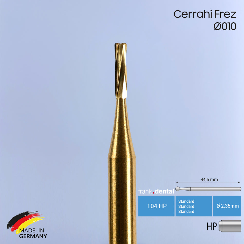Titanium Carbide Surgical Bur TIFD21 - For Dental Handpiece