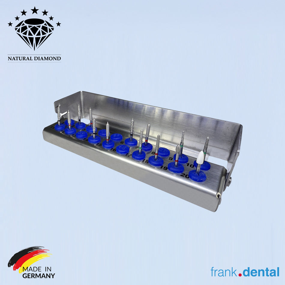 Secure Crown Preparation Set - Dental Natural Diamond Bur