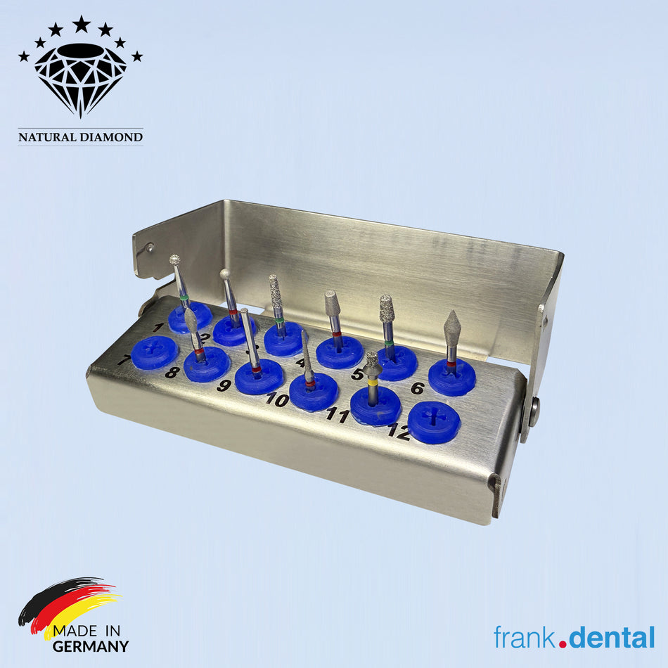 Dr. Hakan Çolak Onlay-Overlay Bur Set - Sental Natural Diamond Bur