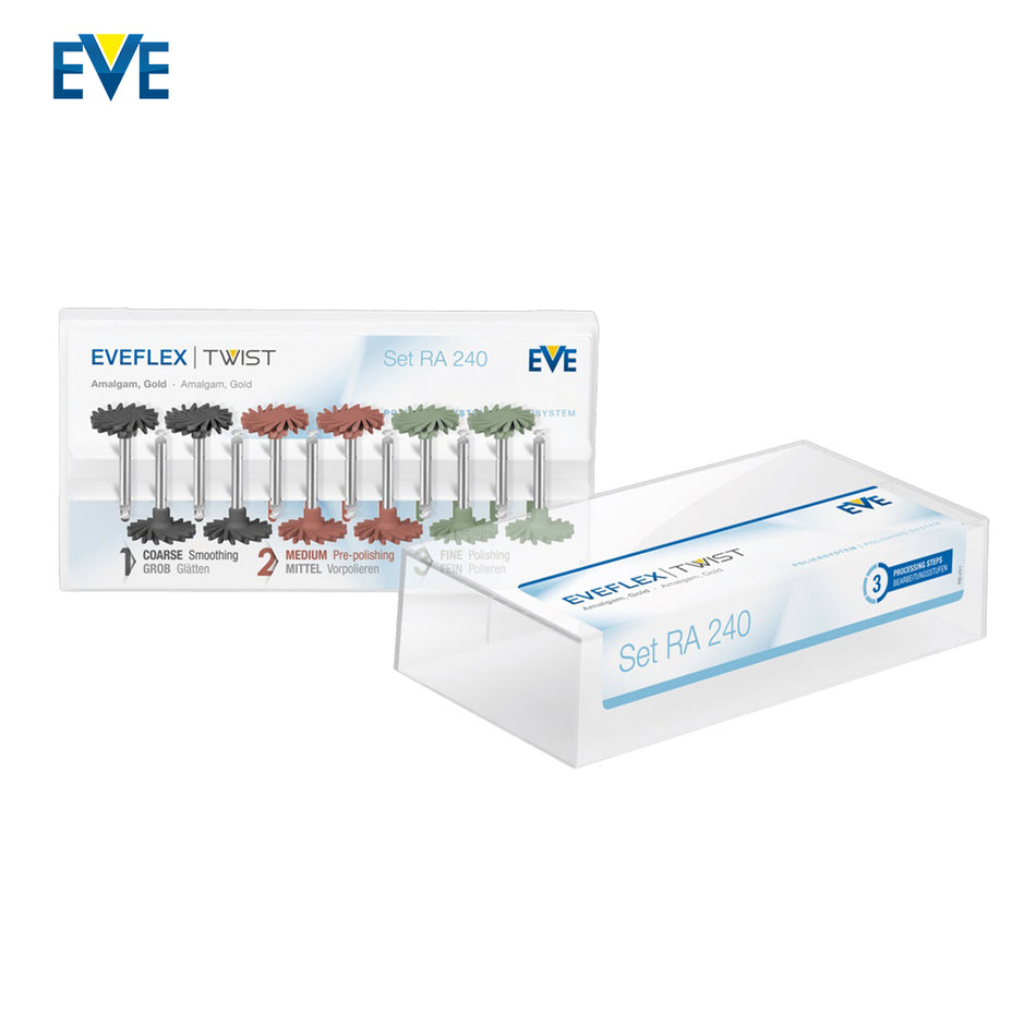 Caoutchouc de polissage à l'amalgame marron - 10 pièces