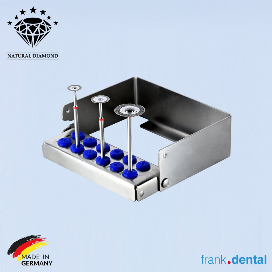 Ensemble de séparation chirurgical recouvert de diamant - Disque de coupe diamanté