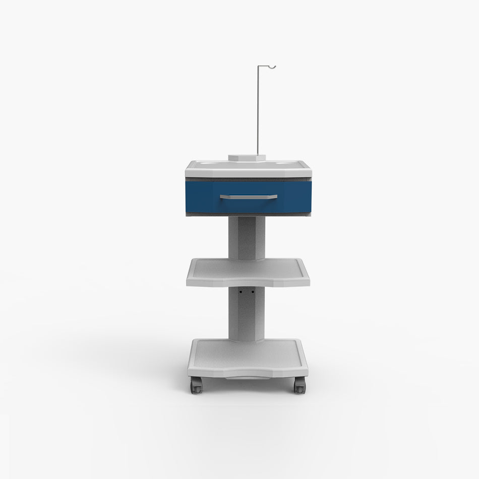 Beweglicher Tisch - Behandlungswagen - Implantatständer - 3D