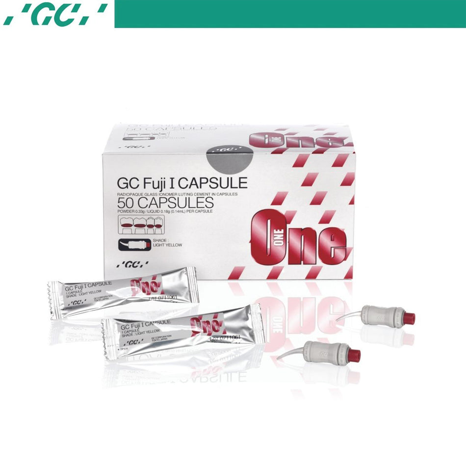 Ciment adhésif en verre ionomère Fuji I Capsule