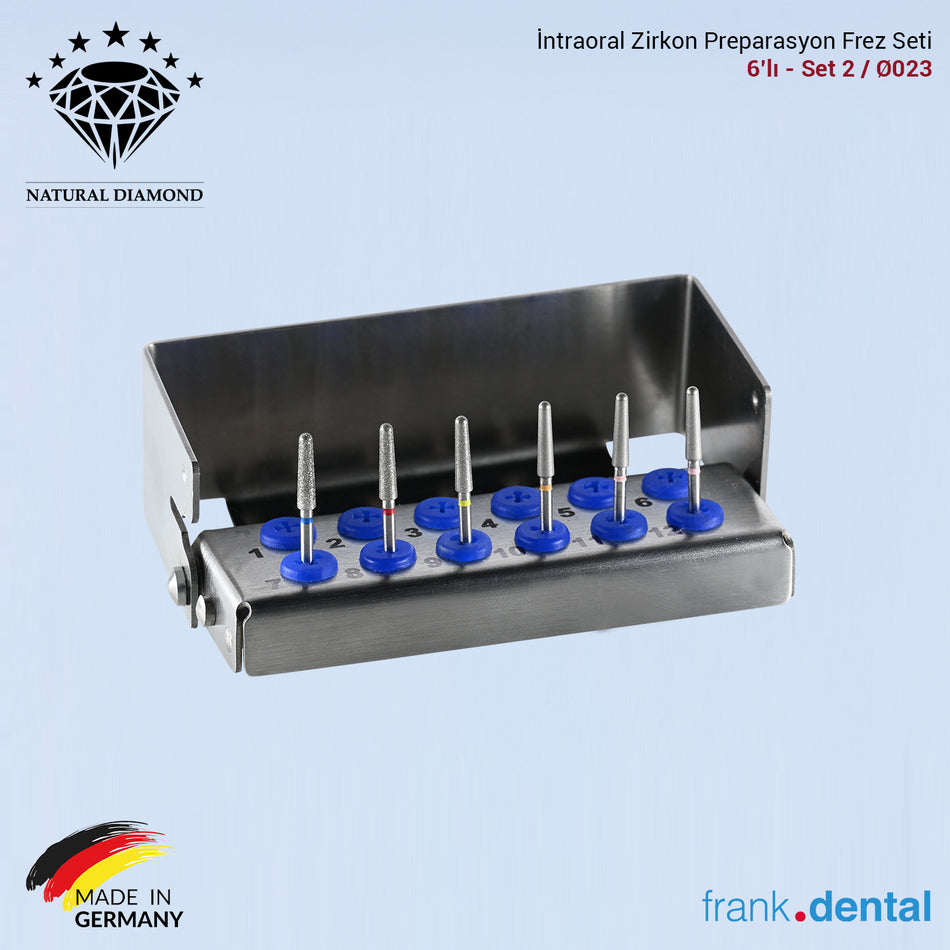 Intraoral Zircon Bur Kit of 6 - ZR2356