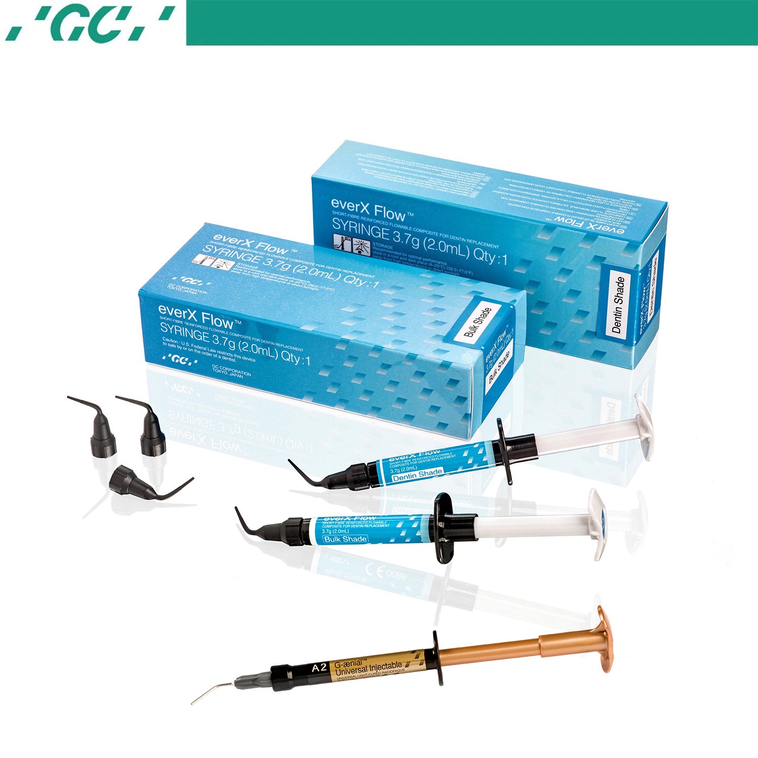 Gc Dental Everx Flow + G-aenial injectable Campaign - Fiber