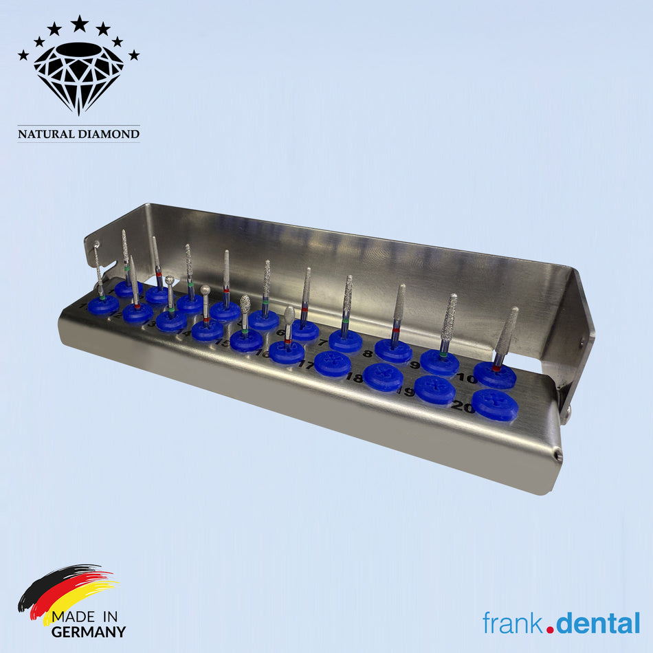 Veneer & Crown Preparation Set - Dental Natural Diamond Bur