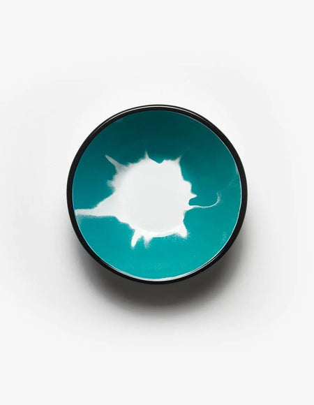 Kapka - A Little Color Soup Bowl - Enamel Vintage Look Washable Soup Bowl / Kapka