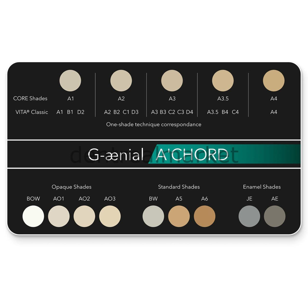 Gc Dental G-aenial Achord Layering Kit - Chameleon Composite