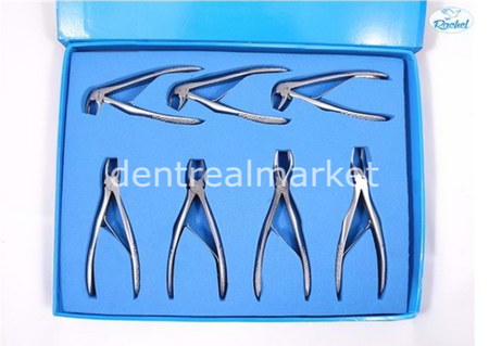 Ocean Pediatric Forceps Set 7-Piece