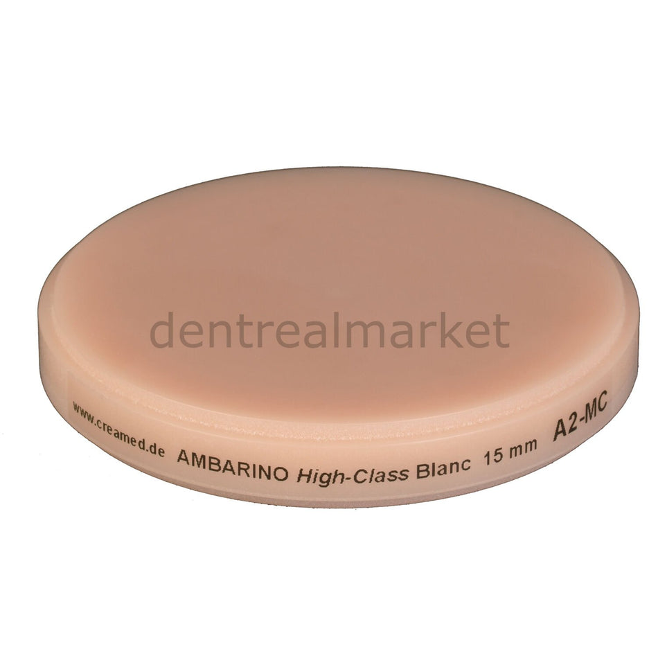 Creamed Ambarino High-Class Hybrid Glass Ceramic Ultra-Hard Disc - 15 mm