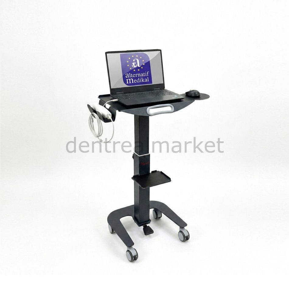 New Dent ATS-YA Height-Adjustable Intraoral Scanner Stand - Anthracite