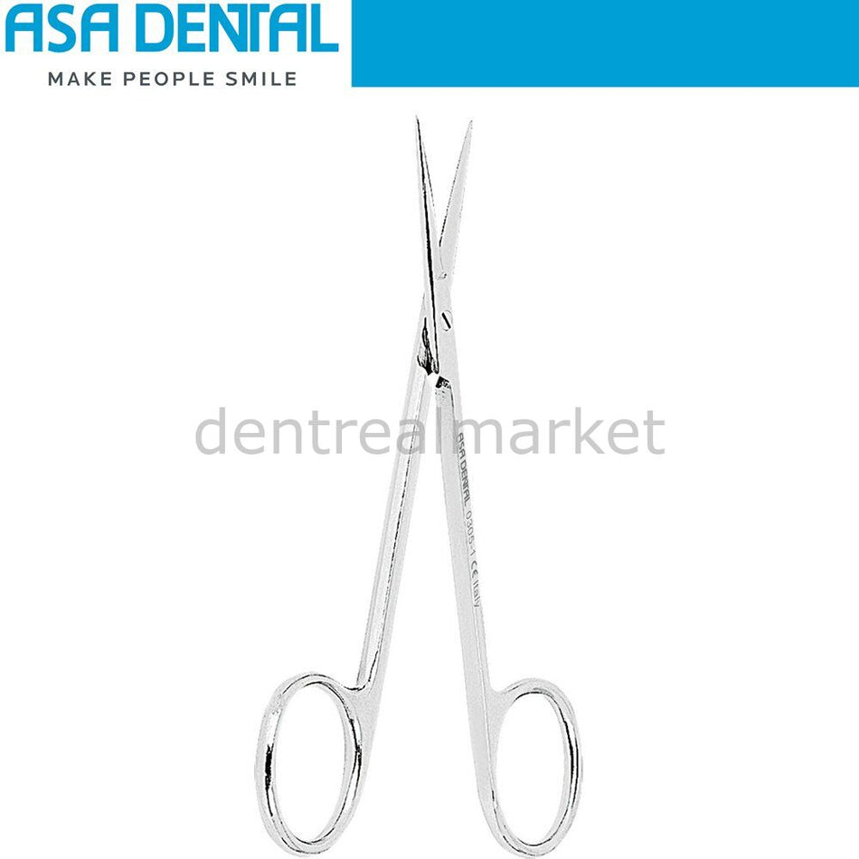 Asa Dental Iris Surgical Scissors - Tungsten Carbide Straight