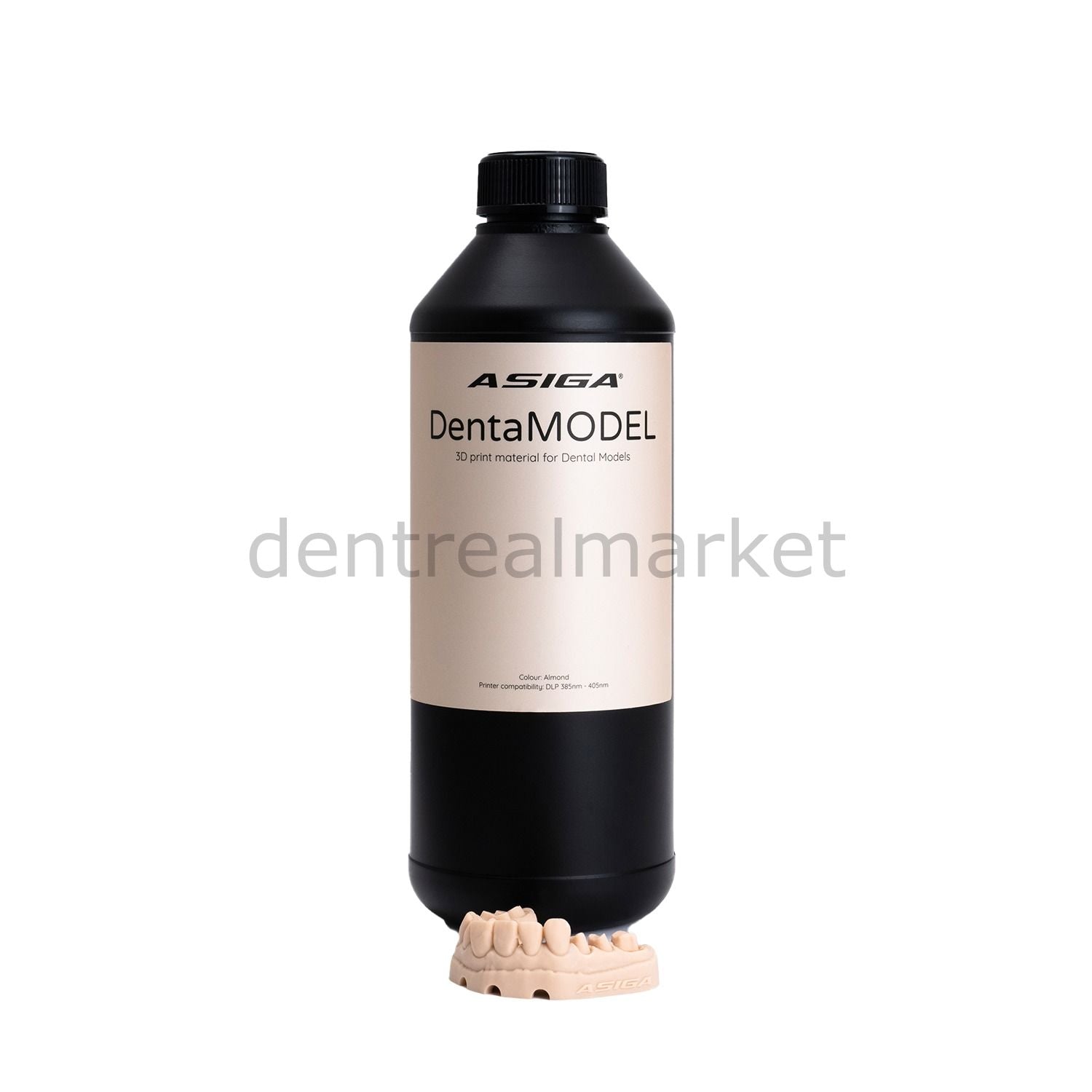 Asiga DentaMODEL 3D Printing Model Resin 1 kg - Almond