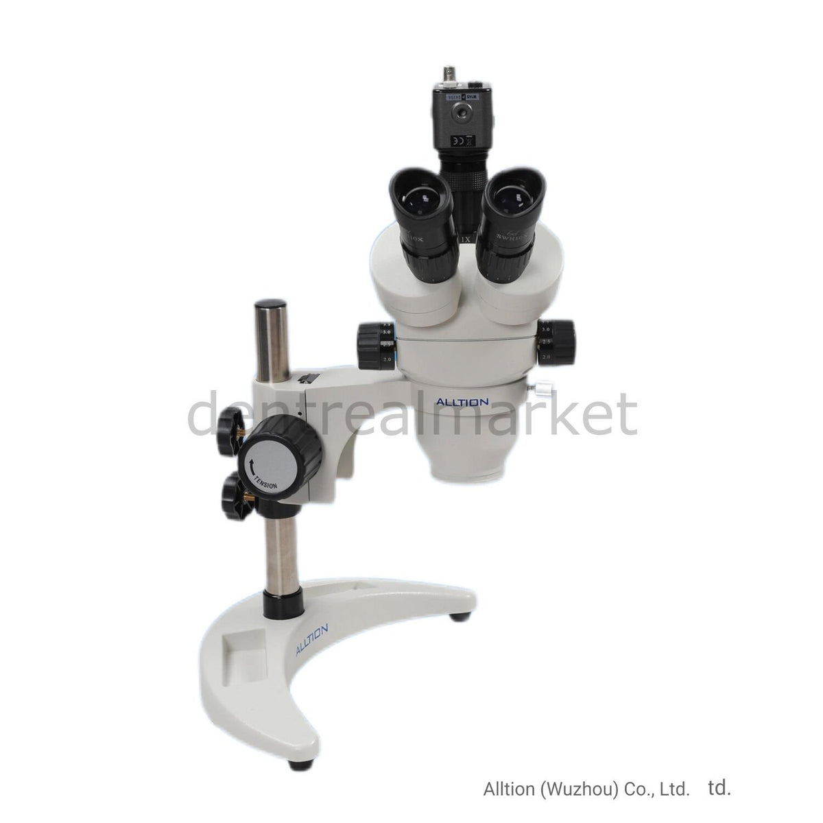 Alltion Camera-Mountable Desktop Microscope - Laboratory Microscope 0745TS