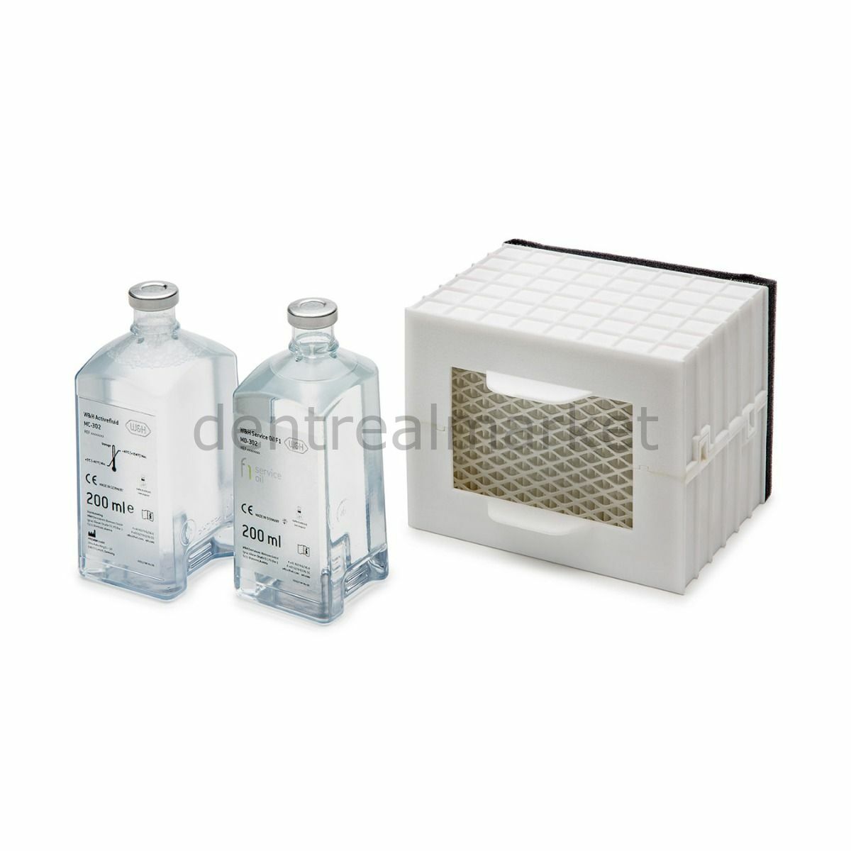 W&H Dental Assistina Twin Maintenance Oil and Solution Set