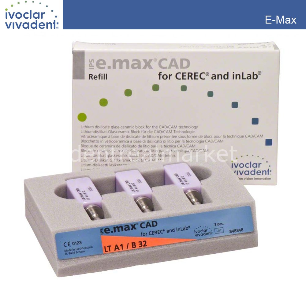 Ivoclar Vivadent IPS e.max CAD for CEREC and inLab Block HT B32