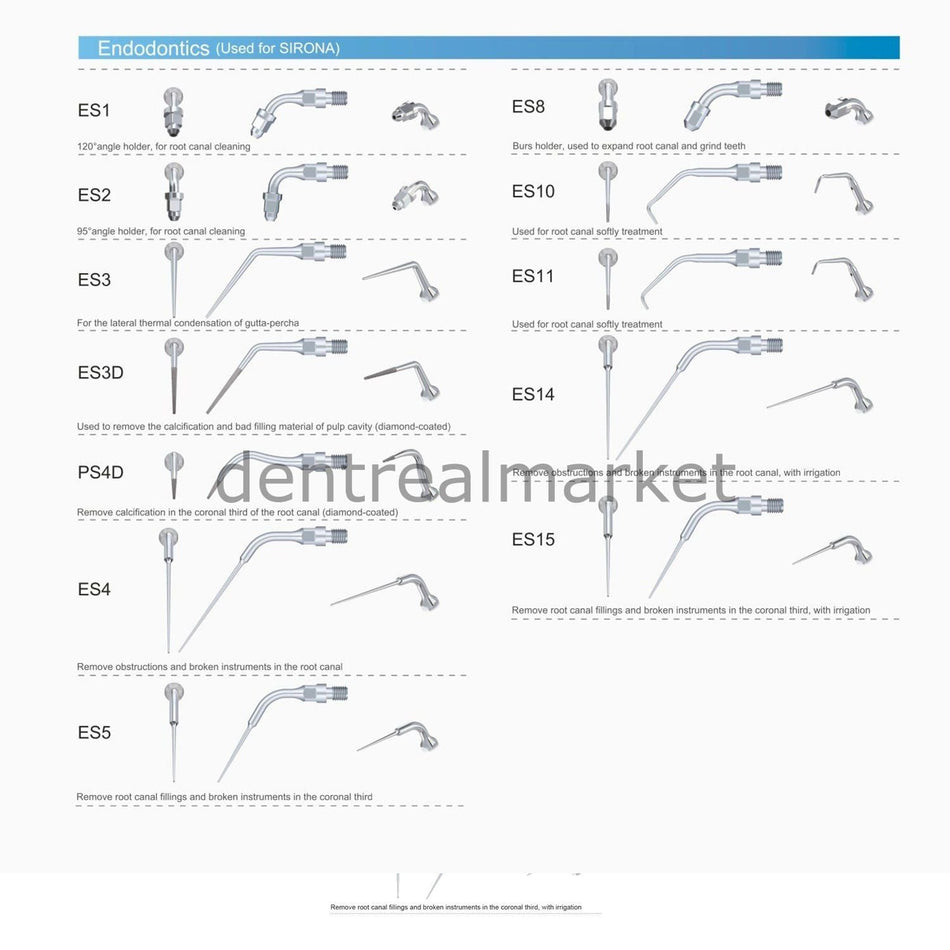 Woodpecker ES14 Scaler Tip - Sirona Compatible
