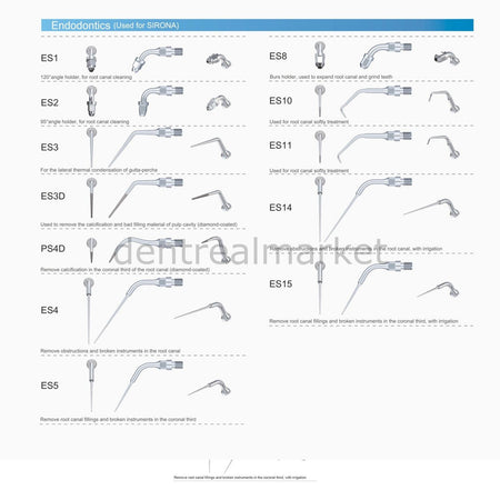 Woodpecker ES10 Scaler Tip - Sirona Compatible
