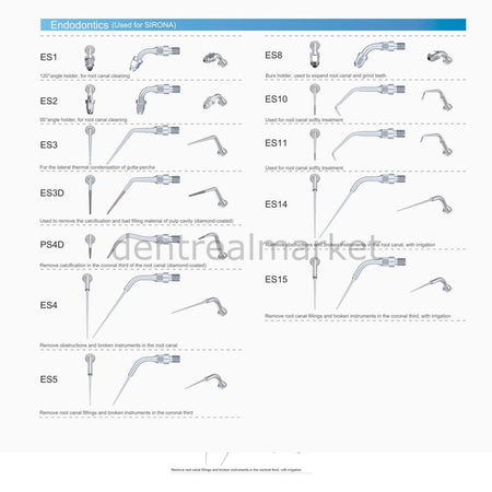 Woodpecker ES11 Scaler Tip - Sirona Compatible