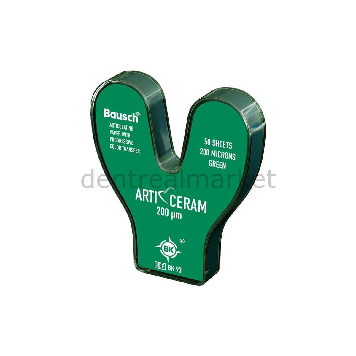 Bausch Arti-Cream Articulating Paper Horseshoe 200 µm Pack of 50 BK93