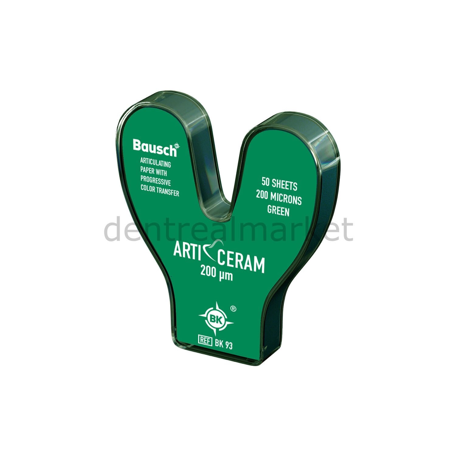 Bausch Arti-Cream Articulating Paper Horseshoe 200 µm Pack of 50 BK93