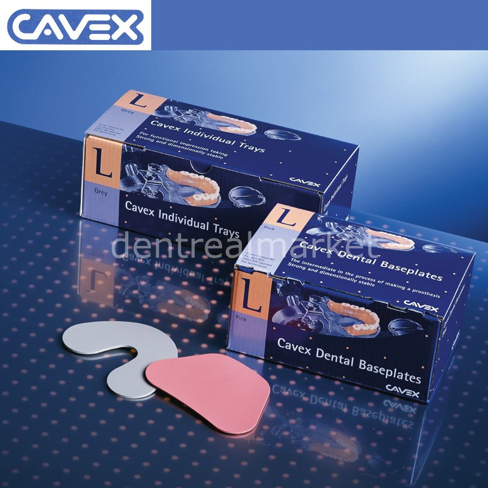 Cavex Individual Trays Gray Baseplate