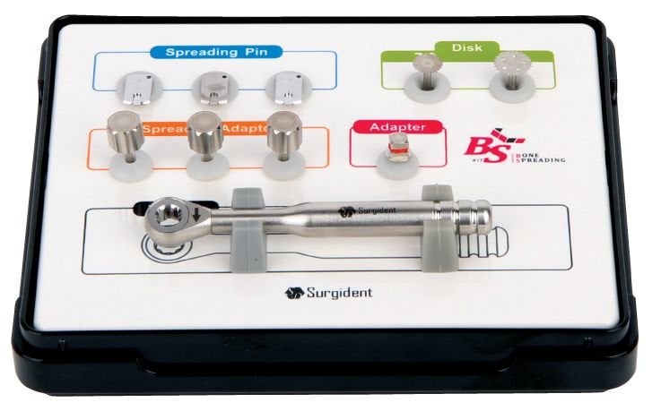 Surgident Spreading Bone Expander Kit with Pins