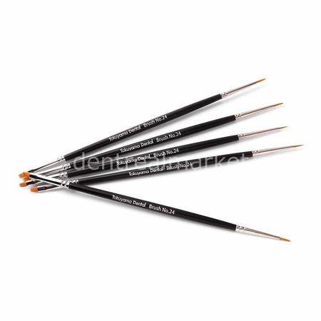 Tokuyama Composite Shaping Brush No. 24 — Pack of 5