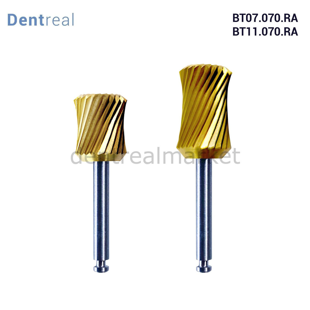 Dentreal Tungsten Carbide Bone Contouring and Trimming Bur for Contra-angle - 2 pcs