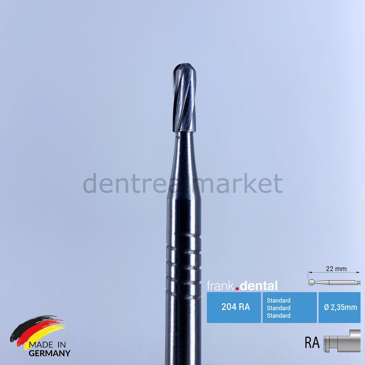 Orthodontic Adhesive Remover & Debonding Bur - C21R.RA - 5 Pcs